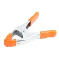 Pony Spring Clamp, 2 in Clamping, Steel, Zinc, Orange 3202-HT